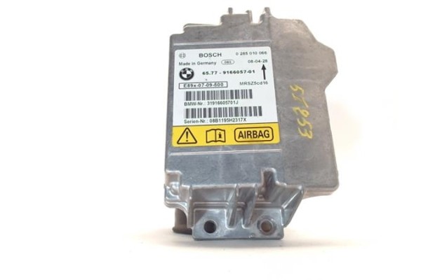 Recambio de centralita airbag para bmw serie 1 berlina (e81/e87) 2.0 118d referencia OEM IAM 6577916605701  