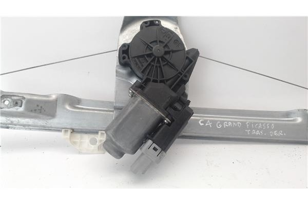 Recambio de mecanismo elevalunas trasero derecho para citroen c4 grand picasso referencia OEM IAM 135090221  