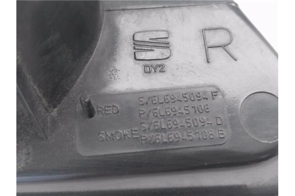 Recambio de piloto porton trasero derecho para seat ibiza (6l1) 1.9 tdi referencia OEM IAM 6L6945094F 6L6945108 