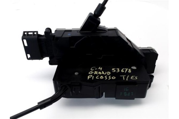 Recambio de cerradura puerta trasero izquierda para citroen c4 grand picasso 1.6 exclusive referencia OEM IAM   