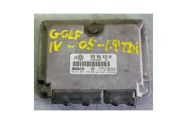 Recambio de centralita para volkswagen golf iv berlina (1j1)(1997) 1.9 tdi referencia OEM IAM 038906018 0281001733 