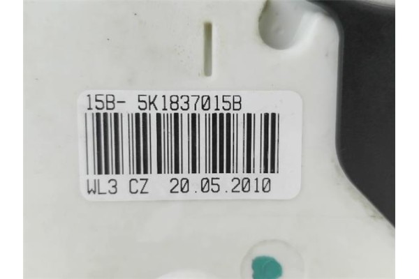 Recambio de cierre electromagnetico delantero izquierdo para volkswagen polo v (6r1) 1.4 advance referencia OEM IAM 5K1837015B  