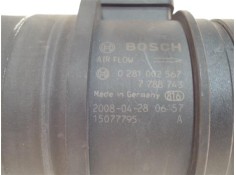 Recambio de caudalimetro para bmw serie 1 berlina (e81/e87) 2.0 118d referencia OEM IAM 0281002567 7788743 