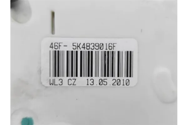 Recambio de cierre electromagnetico trasero derecho para volkswagen polo v (6r1) 1.4 advance referencia OEM IAM 5K4839016F  