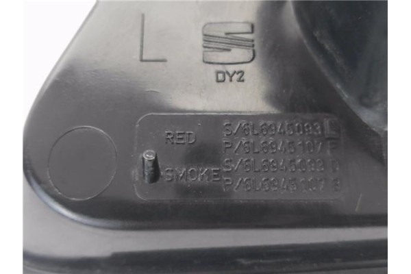 Recambio de piloto porton trasero izquierdo para seat ibiza (6l1) 1.4 fresh referencia OEM IAM 6L6945093L 6L6945107F 