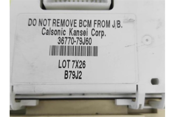 Recambio de caja fusibles/rele para fiat sedici (189) 1.9 jtd 8v 120 emotion referencia OEM IAM 71768311  