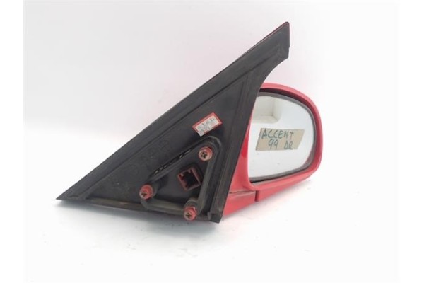 Recambio de retrovisor electrico derecho para hyundai accent (x3) referencia OEM IAM 8760622111CA  