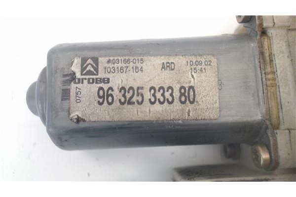 Recambio de mecanismo elevalunas trasero derecho para citroen c5 berlina referencia OEM IAM 922467 37553 