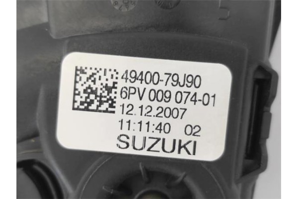 Recambio de potenciometro pedal gas para fiat sedici (189) 1.9 jtd 8v 120 emotion referencia OEM IAM 71768378 4940079J90 