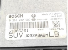 Recambio de centralita para fiat sedici (189) 1.9 jtd 8v 120 emotion referencia OEM IAM 51842580 51806261 