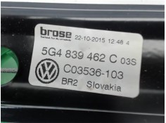Recambio de mecanismo elevalunas trasero derecho para volkswagen golf vii (5g1/be1) 1.6 sport bluemotion tech. referencia OEM IA