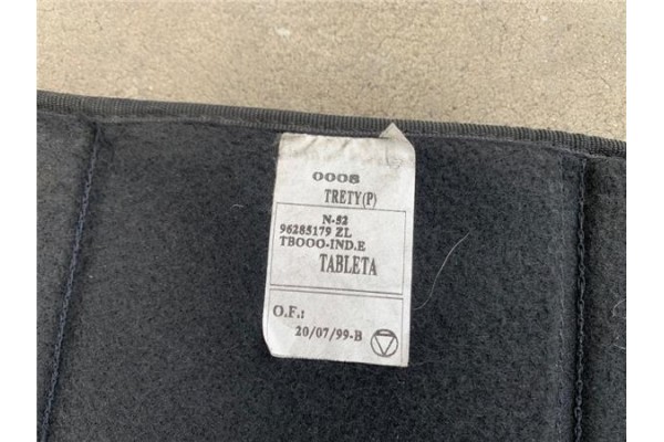 Recambio de bandeja trasero para peugeot 306 break referencia OEM IAM 96285179ZL  