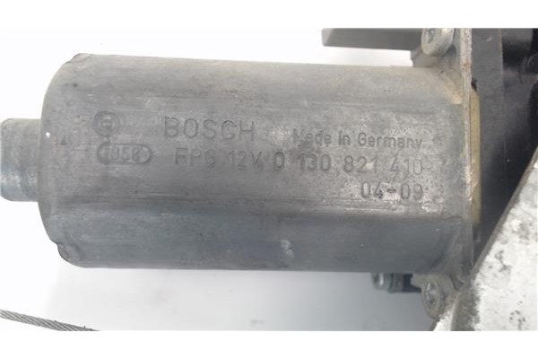 Recambio de mecanismo elevalunas trasero derecho para citroen c3 referencia OEM IAM 9653445280  