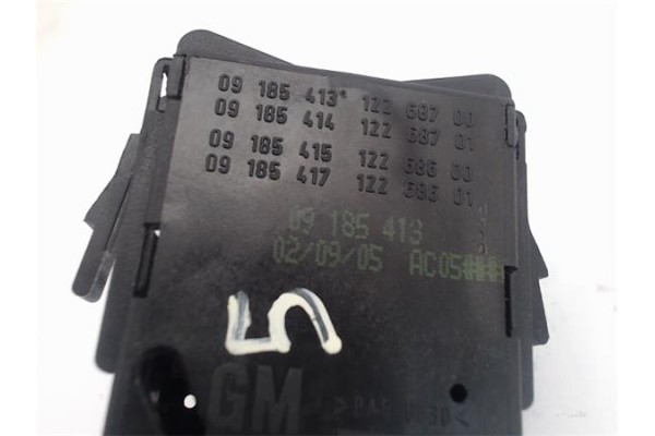 Recambio de mando de luces para opel corsa c referencia OEM IAM 09185413 12268700 (09185413) , OPEL | 1241210 , OPEL