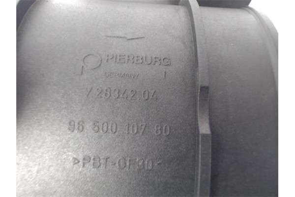 Recambio de caudalimetro para mazda 3 berlina (bk) 1.6 di turbo referencia OEM IAM 9650010780 72834204 