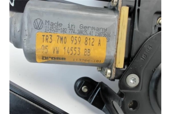 Recambio de mecanismo elevalunas trasero derecho para volkswagen sharan (7m6/7m9) 1.9 comfortline referencia OEM IAM   