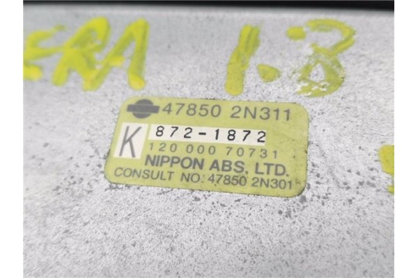 Recambio de centralita abs para nissan almera (n15) 1.8 referencia OEM IAM 478502N311 8721872 