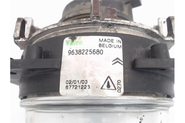 Recambio de faro antiniebla izquierdo para citroen berlingo referencia OEM IAM 9638225680 67721222 