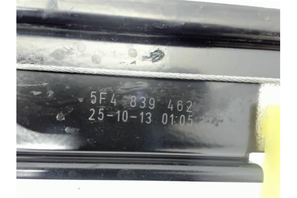 Recambio de mecanismo elevalunas trasero derecho para seat leon (5f1) referencia OEM IAM 5F4839462  