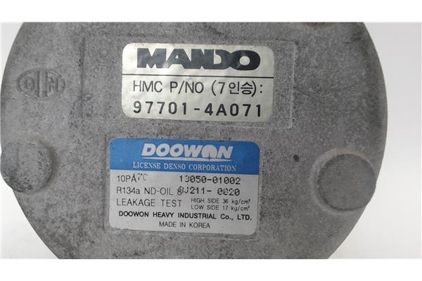 Recambio de compresor aire acond. para fiat i doblo (119) 1.9 jtd referencia OEM IAM 977014A071  