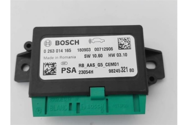 Recambio de modulo electronico para peugeot 2008 1.2 access referencia OEM IAM 9824532180  