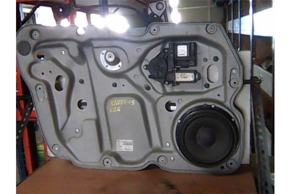 Recambio de mecanismo elevalunas delantero izquierdo para volkswagen caddy (2k)(02.2004 ) 1.9 furg. [1,9 ltr. - 77 kw tdi] refer