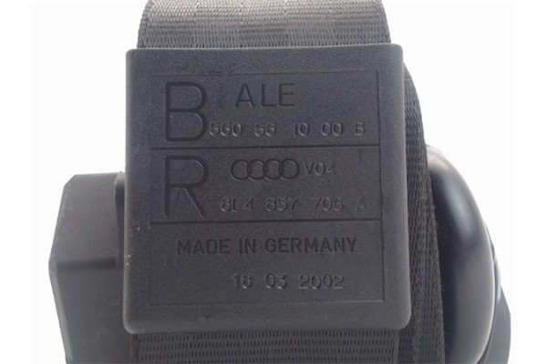 Recambio de cinturon seguridad delantero derecho para audi a3 (8l) 1.6 ambiente referencia OEM IAM 560561000b 6l4557706a 