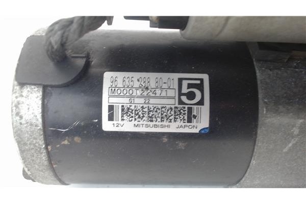 Recambio de motor arranque para peugeot 3008 1.6 hdi referencia OEM IAM 966352888001  