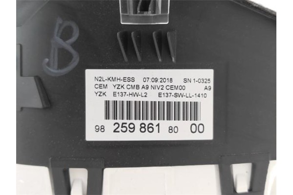 Recambio de cuadro completo para peugeot 2008 1.2 access referencia OEM IAM 9825986180  