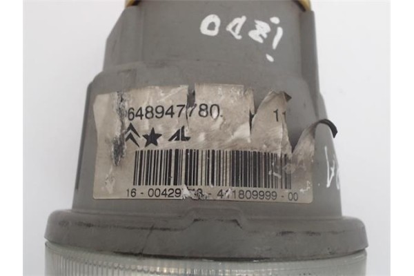Recambio de faro antiniebla izquierdo para citroen c3 referencia OEM IAM 9648947780  