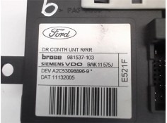 Recambio de motor elevalunas trasero derecho para ford focus berlina (cap) referencia OEM IAM 981537-103  