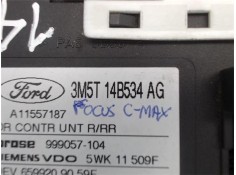 Recambio de motor elevalunas trasero derecho para ford focus c-max (cap) referencia OEM IAM 3M5T14B534AG  