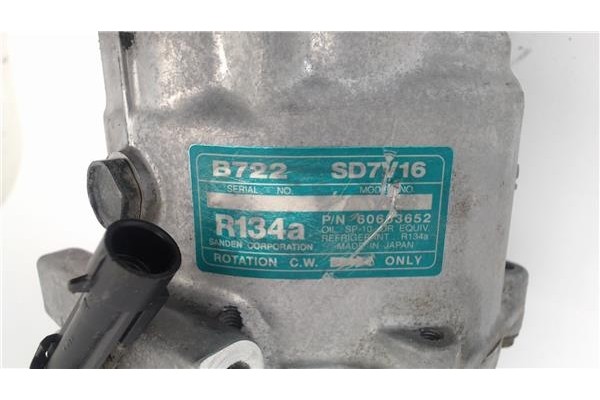 Recambio de compresor aire acond. para fiat coupe (175) 1.8 16v referencia OEM IAM 60653652 R134a 71721751 , FIAT | 504005418 , 