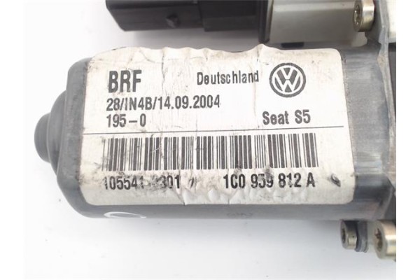 Recambio de motor elevalunas trasero derecho para seat leon (1m1) referencia OEM IAM (1C0959812A)  1C0959812A , SEAT