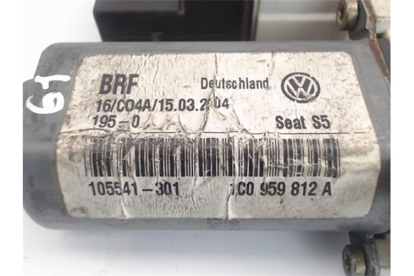 Recambio de motor elevalunas trasero derecho para seat toledo (1m2) referencia OEM IAM (1C0959812A)  1C0959812A , SEAT