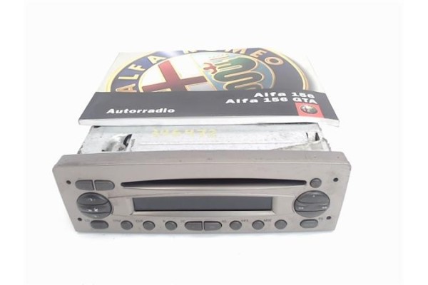 Recambio de radio / cd para alfa romeo 156 sportwagon 1.9 jtd 8v progression referencia OEM IAM 7643316316 156053738 