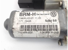 Recambio de motor elevalunas trasero derecho para seat leon (1m1) referencia OEM IAM (1J4959812C)  1J4959812C , SEAT