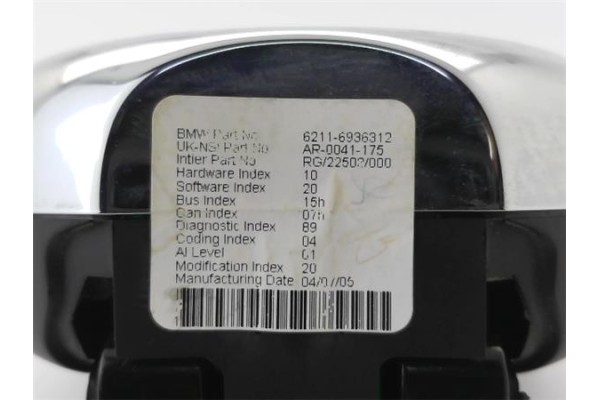 Recambio de cuadro instrumentos para mini mini (r50,r53) 1.6 cooper referencia OEM IAM 62116936312  