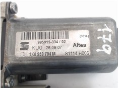 Recambio de motor elevalunas trasero derecho para seat altea (5p1) referencia OEM IAM 1K0959704M 973622-106 