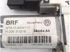 Recambio de motor elevalunas trasero derecho para skoda octavia berlina (1z3) referencia OEM IAM 1K0959704B 993425-100 