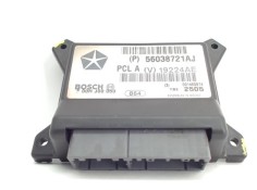 Recambio de centralita para jeep grand cherokee (wh) 3.0 crd limited referencia OEM IAM 56038721AJ F00HJ00050 