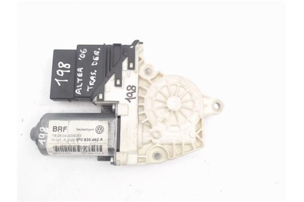 Recambio de motor elevalunas trasero derecho para seat altea (5p1) referencia OEM IAM 1K0959704E 5P0839462A/995915-201 