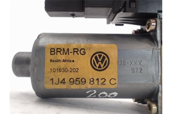 Recambio de motor elevalunas trasero derecho para volkswagen golf iv berlina (1j1) referencia OEM IAM 1J4959812C 101630-202 