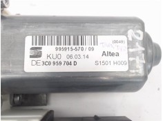 Recambio de motor elevalunas trasero derecho para seat altea (5p1) referencia OEM IAM 3C0959704D C12696-101/995915-570 