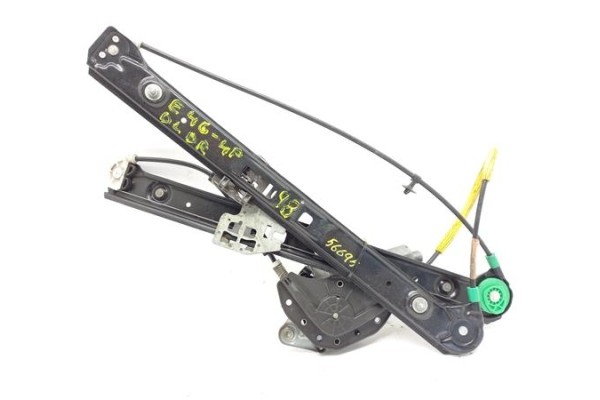 Recambio de mecanismo elevalunas delantero derecho para bmw serie 3 berlina (e46) 2.0 320d referencia OEM IAM 676283620640  