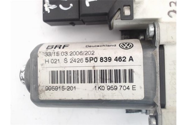 Recambio de motor elevalunas trasero derecho para seat toledo (5p2) referencia OEM IAM (1K0959704E) (993425-200) (5P0839462A) 