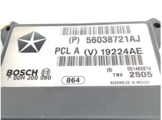 Recambio de centralita para jeep grand cherokee (wh) 3.0 crd limited referencia OEM IAM 56038721AJ F00HJ00050 