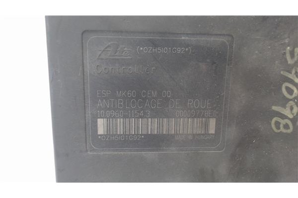 Recambio de nucleo abs para peugeot 1007 1.4 sport referencia OEM IAM 10020601974 9654777580 