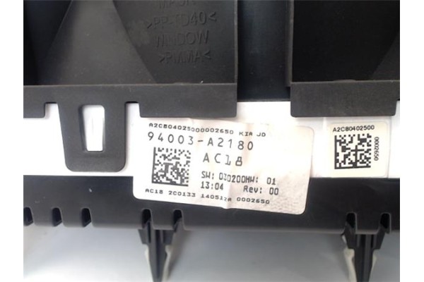 Recambio de cuadro completo para kia ceed (jd) 1.4 concept referencia OEM IAM 94003A2180  