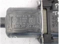 Recambio de motor elevalunas trasero derecho para volkswagen polo v (6r1) referencia OEM IAM 6R0959812N S850311254A 